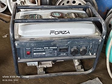 Генераторы: Бензиновый генератор FORZA FPG 3000A - Тип: переносной бензогенератор — 6