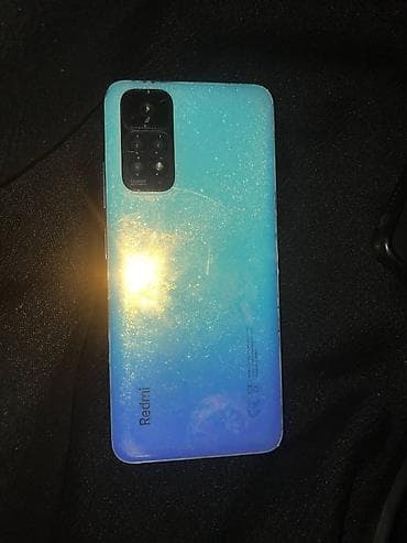 redmi play: Redmi, Redmi Note 11S, Б/у, 128 ГБ, цвет - Голубой, 2 SIM — 1