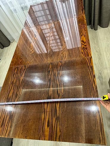 coffee table: Продаю деревянный стол раздвижной 5000сом (торг) Ширина 80см, в — 3