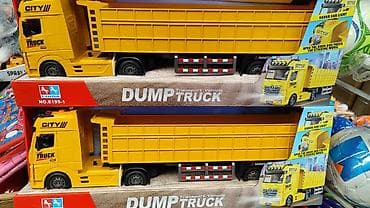 набор для машина: Игрушечные грузовики CITY TRUCK от LINDA - Модели: Container Truck — 2
