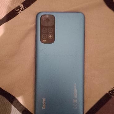 mi камера: Redmi, Redmi Note 11, Б/у, 128 ГБ, цвет - Синий, 2 SIM — 3