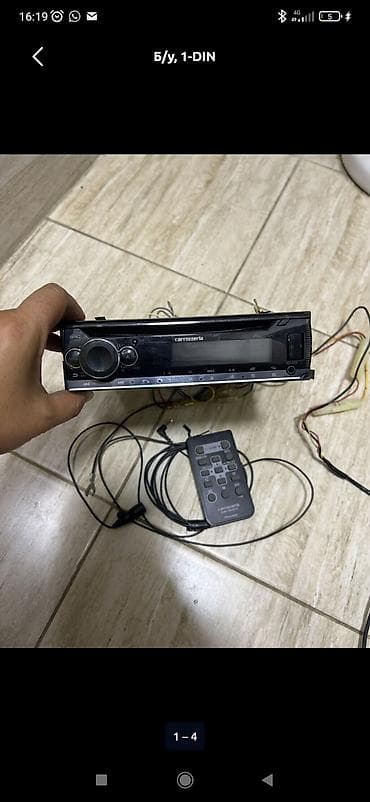 колонки портативные: Б/у, 1-DIN, Без системы, Без оперативной памяти ГБ ОЗУ, Без встроенной памяти Гб ПЗУ — 1