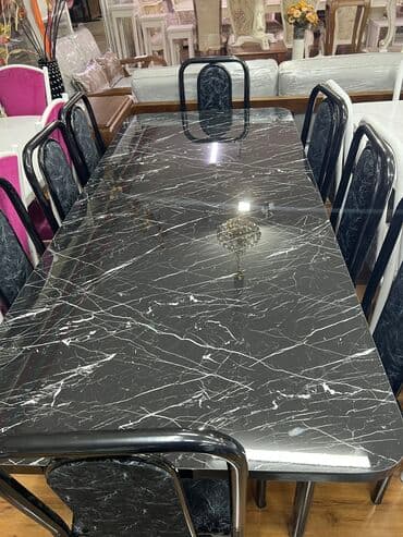 кухонные столы и стулья фото цены бишкек: Кухонный стол и стул, Новый, В рассрочку, Бесплатная доставка, цвет - Желтый — 6