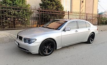 BMW: BMW 7 series: 2002 г., 4.4 л, Автомат, Бензин, Седан — 2