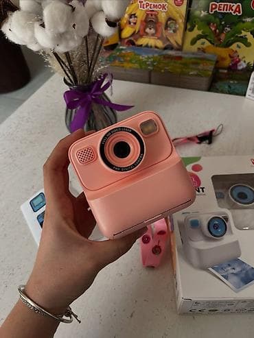 ​📸 Детский Фотоаппарат с Моментальной Печатью Instant Print Camera —