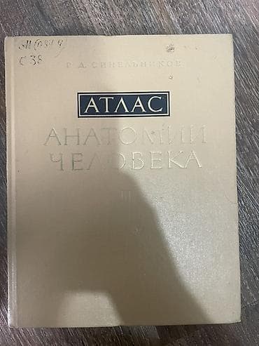 анатомия руля: Атлас анатомии человека, Р. Д. Синельников — тома I и III. - — 2