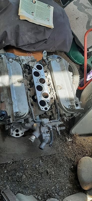 Автозапчасти: Бензиновый мотор Honda 2003 г., 3 л, Б/у, Оригинал, Япония — 4