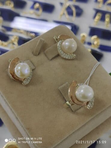 свадебные наборы ручной: Набор украшений, Проба 925, Женские, Новый — 2