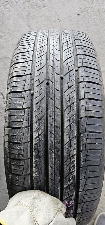 kumho: Шины 235 / 60 / R 18, Лето, Б/у, 1 шт, Легковые, Корея, Hankook — 1
