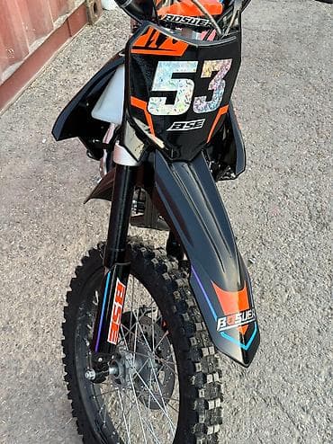 70 сом: Кросс мотоцикл СРОЧНАЯ ЦЕНА!!! bse ph15 250 кубиков воздушное — 5