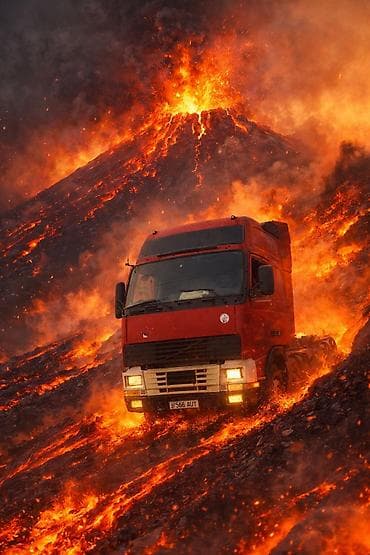 shevrolet lacetti: Тягач, Volvo, Тентованный — 2