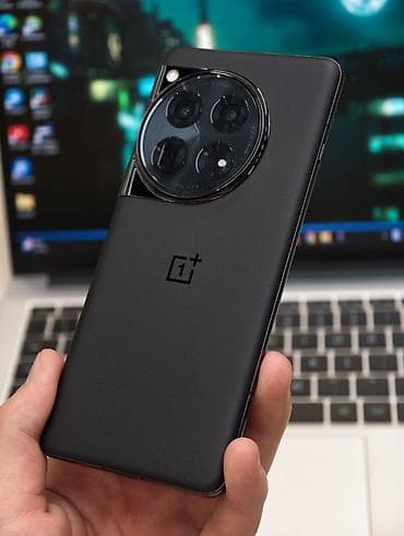 Техника и электроника: OnePlus 12, Б/у, 256 ГБ, цвет - Черный, 2 SIM, eSIM — 2