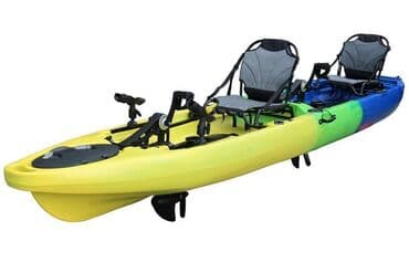 купить прикормочный кораблик для рыбалки: Каяки рыболовные, педальные, с плавниковым приводом и ручным рулевым — 3