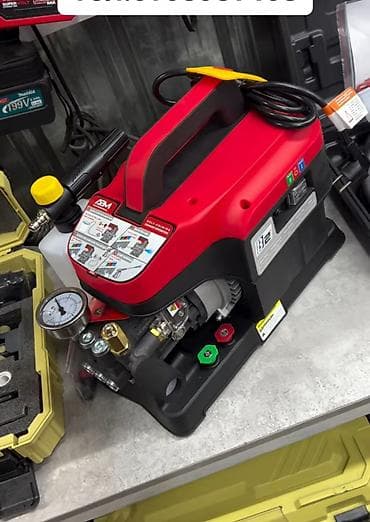 Компрессорлор: Электрический компрессор/насос для промывки и опрессовки систем — 1