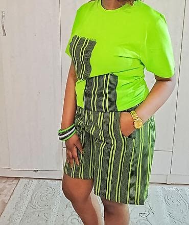 Костюм с шортами, Футболка, Стандарт