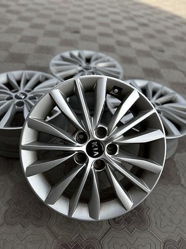 17: Литые Диски R 17 Kia, Комплект, отверстий - 5, Б/у — 3
