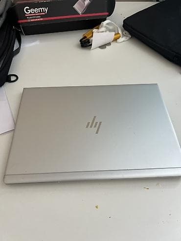 HP EliteBook 13.3" — тонкий бизнес‑ноутбук в серебристом алюминиевом