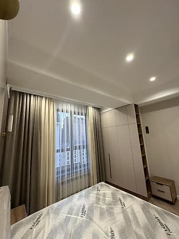 центральная мечеть: 2 комнаты, 50 м², Асанбай мкр Элитка, 11 этаж, Евроремонт — 7