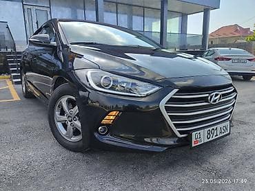 Hyundai Avante: 2018 г., 1.6 л, Автомат, Газ, Седан — 2