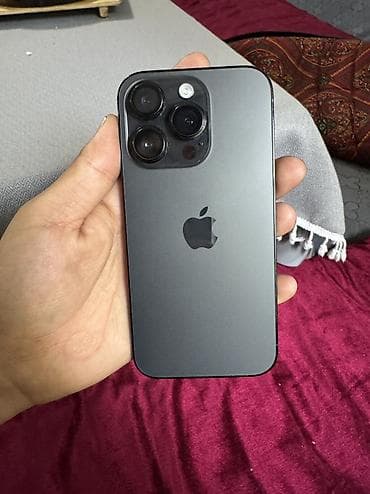 айфон 13 цена бишкек бу: IPhone 14 Pro, Колдонулган, 256 ГБ, Кара, Каптама, 90 % — 5