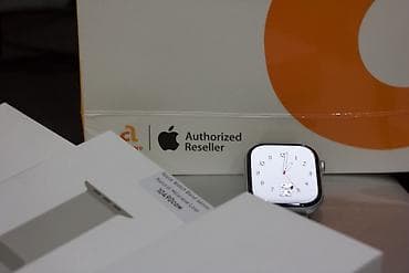 google fold: Apple Watch с экраном OLED (прямоугольный корпус из серебристого — 5