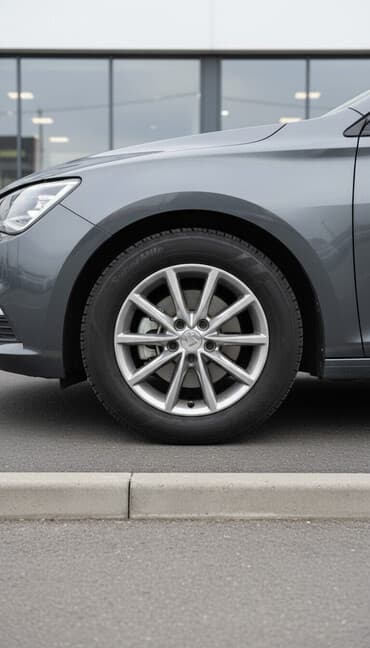 Колеса в сборе 205 / 60 / R 16, Лето, Б/у, Запаска, Легковые, Литые, отверстий - 5