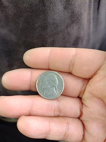 редкие монеты: Монета США 5 центов (Jefferson Nickel) - Номинал: 5 центов США - — 1