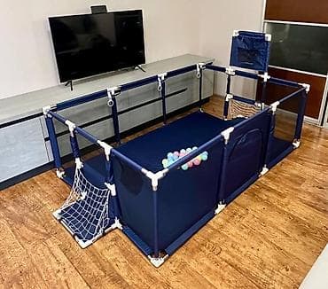 бассен: 🎉 Детский манеж 3в1 🎉 🔥 Мини-площадка для ребёнка прямо у вас дома 👶 — 2