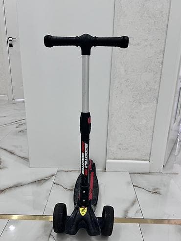 Детский транспорт: Детский трехколесный самокат Scooter - Тип: трехколесный (2 колеса — 2