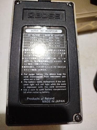 lava me: Гитарная педаль перегруза Boss OD-1 Over Drive (Japan) Редчайшее — 2