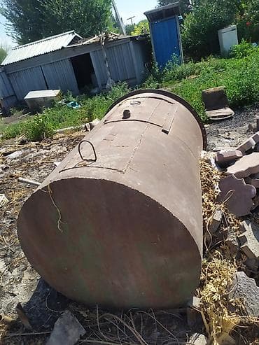 Бизнес үчүн жабдуулар: Стальная цилиндрическая ёмкость/резервуар горизонтального типа — 3