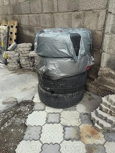 cl class: Шины 225 / 55 / R 17, Зима, Б/у, Комплект, Легковые, DUNLOP — 1