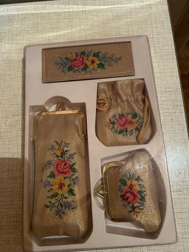 серебряные украшения из индии: Театральный набор (Германия, новый) Раритет — 1