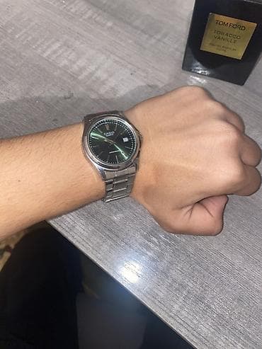 очки nike: Классические часы часы, Casio, Водонепроницаемые, Мужские — 1