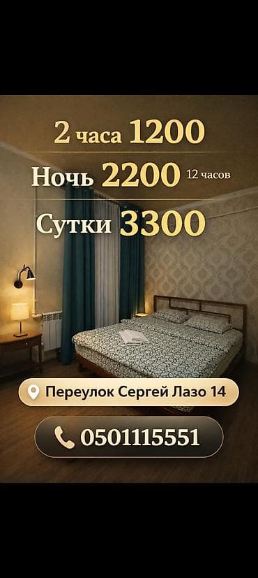 балыкчы отель: 1 комната, Люкс, элитка, Шлагбаум, Душевая кабина, Постельное белье, Кондиционер — 1