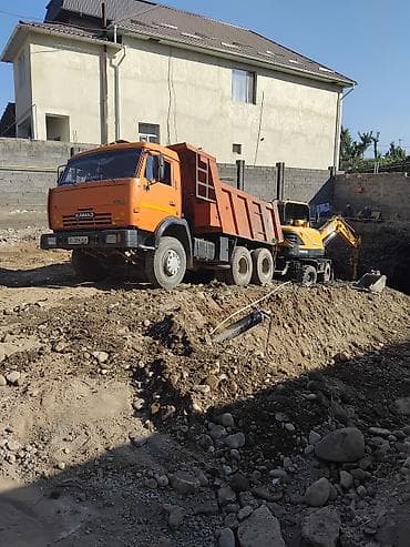Заказать Камаз, Доставка щебня, угля, песка, чернозема, отсев