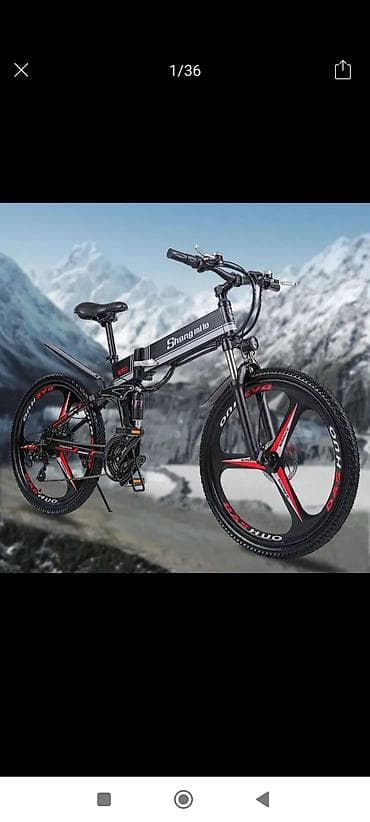 электровелосипед горный: Складной горный эектро велосипед Shengmilo 48в. 12ам. 500вт. - Легкая — 2