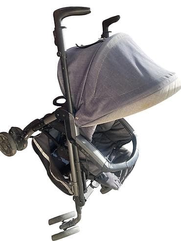 Коляскалар: Балдар арабасы, түсү - Күмүш, Колдонулган — 1