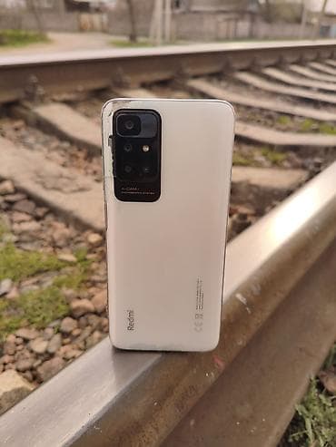 poko s65: Redmi, Redmi 10, Б/у, 64 ГБ, цвет - Белый, 2 SIM — 1