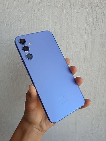 Samsung Galaxy A34, Б/у, 256 ГБ, цвет - Фиолетовый, 2 SIM — 1