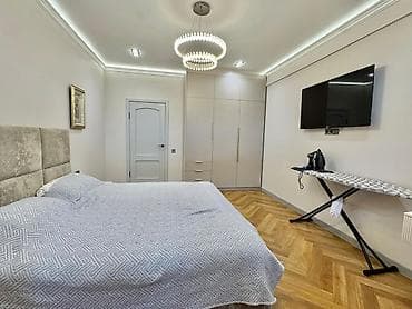 кватира жер там: 3 комнаты, 104 м², Элитка, 2 этаж, Дизайнерский ремонт — 7