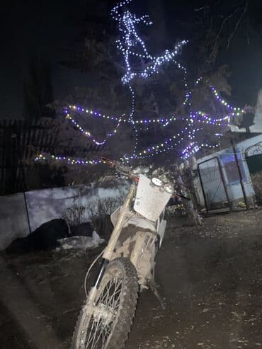 макси скутеры: Кроссовый/эндуро мотоцикл в белом пластике - Тип: легкий внедорожный — 5