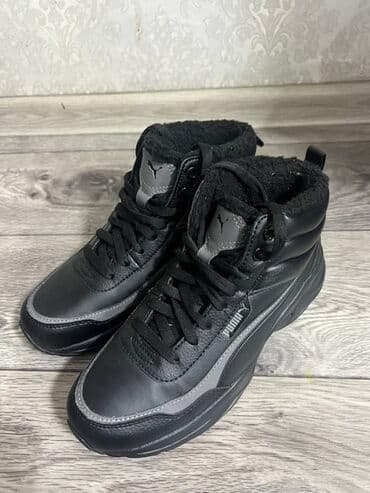 купить рабочие сапоги с утеплителем: Мужские кроссовки, 35.5, Puma, Новый, цвет - Черный, Самовывоз — 2