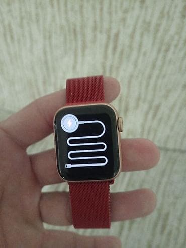 Apple Watch SE (40 мм), алюминий, цвет корпуса — золотистый. Дисплей