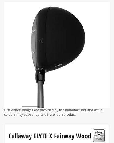 Спорт жана эс алуу: Callaway ELYTE X Fairway 5 Wood Для гольфа. Фервейный вуд с — 1