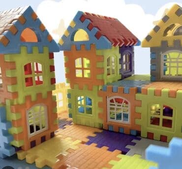 Гипсоблок: 232 шт.строительные блоки для сборки дома. Конструктор из которого — 2