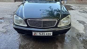 Mercedes-Benz S-Class: 2002 г., 5 л, Автомат, Бензин, Седан