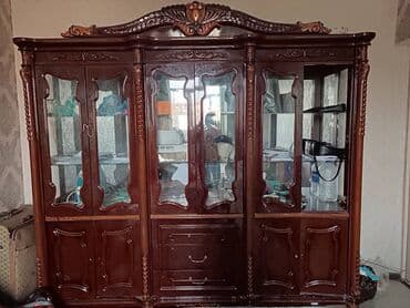 витринные стелажи: Шкаф для одежды, Прямой, Дерево — 3