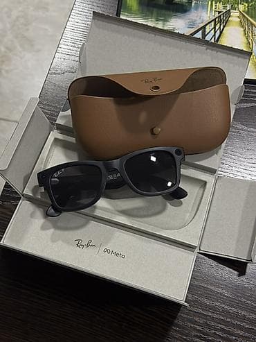 Солнцезащитные очки очки, Ray-Ban, Унисекс, Вайфареры, Линзы поляризованные