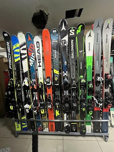 купить горные лыжи: Б/у — 10
